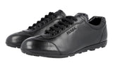 Prada Women's Black Leather Lane Sneaker 3E4900