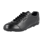 Prada Women's Black Leather Lane Sneaker 3E4900
