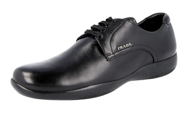 Prada Women's 3E5245 OQC F0002 Leather Sneaker