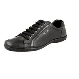 Prada Women's Black Saffiano Leather Sneaker 3E5620