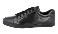 Prada Women's Black High-Quality Saffiano Leather Sneaker 3E5892