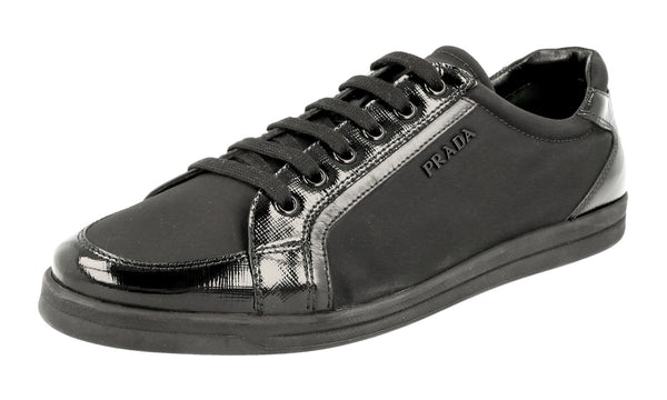 Prada Women's 3E5892 3F8L F0002 High-Quality Saffiano Leather Leather Sneaker