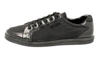 Prada Women's Black High-Quality Saffiano Leather Sneaker 3E5892