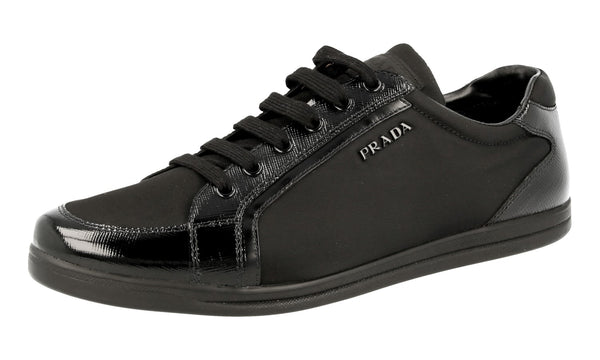 Prada Women's 3E5892 3O8L F0002 Saffiano Leather Leather Sneaker