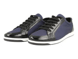 Prada Women's Blue Saffiano Leather Sneaker 3E5892