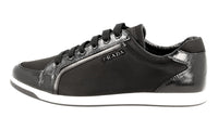Prada Women's Black Saffiano Leather Sneaker 3E5892