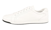 Prada Women's White High-Quality Saffiano Leather Sneaker 3E5892