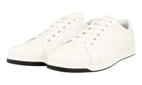 Prada Women's White High-Quality Saffiano Leather Sneaker 3E5892