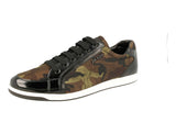 Prada Women's 3E5892 3OCP F0334 Saffiano Leather Leather Sneaker