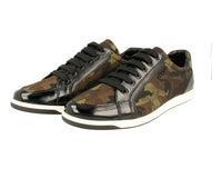 Prada Women's Green Saffiano Leather Sneaker 3E5892