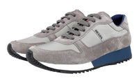 Prada Women's Grey Leather Sneaker 3E5939