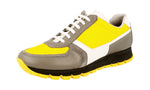 Prada Women's 3E6026 3G49 F0Y3N Leather Sneaker