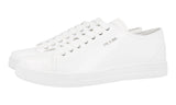 Prada Women's White Leather Downtown Sneaker 3E6187