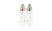 Prada Women's White Leather Sneaker 3E6187