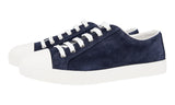 Prada Women's Blue Leather Sneaker 3E6202