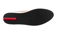 Prada Women's Orange Leather Sneaker 3E6202
