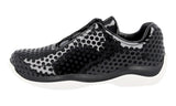 Prada Women's Black Leather Rare Americas Cup Vented Sneaker 3E6267