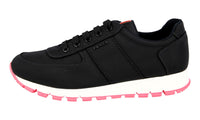 Prada Women's Black Heavy-Duty Rubber Sole Sneaker 3E6270