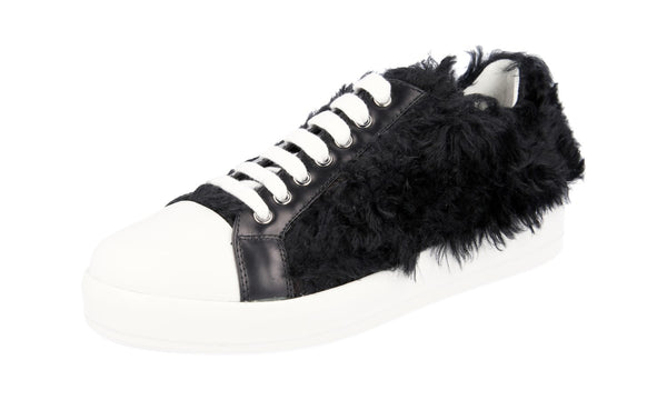 Prada Women's 3E6299 3I33 F0967 Leather Sneaker