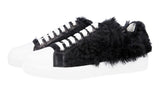 Prada Women's Black Leather Sneaker 3E6299