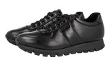 Prada Women's Black Leather Prax Sneaker 3E6386