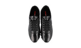 Prada Women's Black Leather Matchrace Sneaker 3E6386