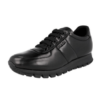 Prada Women's Black Leather Prax Sneaker 3E6386