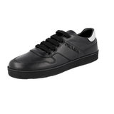 Prada Women's Black Leather Sneaker 3E6409