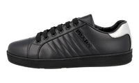 Prada Women's Black Leather Sneaker 3E6410