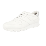 Prada Women's White Leather Prax Sneaker 3E6412