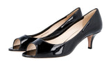 Prada Women's Black Leather Pumps / Heels 3K5214