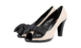 Prada Women's Beige Leather Pumps / Heels 3KP002