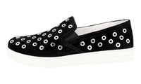 Prada Women's Black Leather Sneaker 3S6159