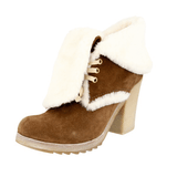 Prada Women's Brown Leather Half-Boot 3T5376