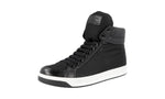 Prada Women's 3T5770 1O31 F0002 Leather High-Top Sneaker