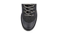 Prada Women's Grey welt-sewn Shearling Felt Half-Boot 3T5920