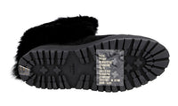Prada Women's Black welt-sewn Leather Half-Boot 3T6087