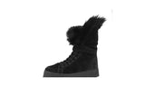 Prada Women's Black welt-sewn Leather High-Top Sneaker 3T6087