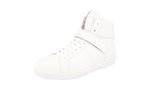 Prada Women's 3T6349 3O42 F0009 Leather High-Top Sneaker