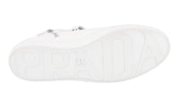 Prada Women's White Leather High-Top Sneaker 3T6349