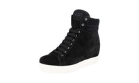 Prada Women's 3TZ050 O3G F0002 Leather Sneaker