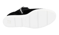 Prada Women's Black Leather Sneaker 3TZ050