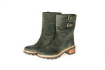 Prada Women's 3U5360 mimetico welt-sewn Leather Half-Boot