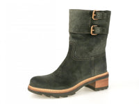 Prada Women's Green welt-sewn Leather Half-Boot 3U5360