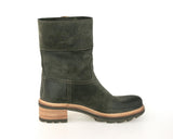 Prada Women's Green welt-sewn Leather Half-Boot 3U5360