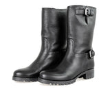 Prada Women's 3U5785 3AD2 F0002 Leather Half-Boot