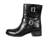 Prada Women's Black Leather Half-Boot 3U5907