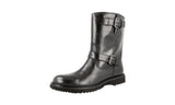 Prada Women's 3U5935 3O7G F0002 Leather Half-Boot