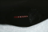 Prada Women's Black Heavy-Duty Rubber Sole Boots 3W4943