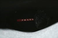 Prada Women's Black Heavy-Duty Rubber Sole Boots 3W4943